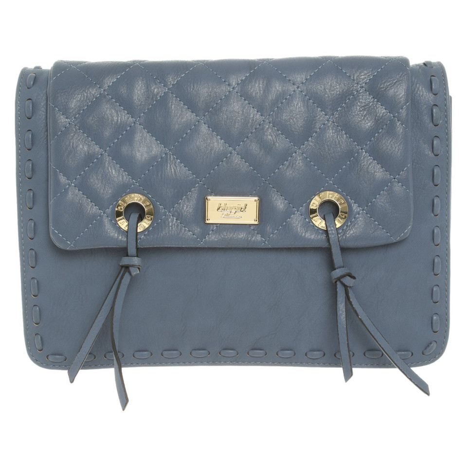 Blumarine Shoulder bag Leather in Blue