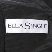 Ella Singh vestito da sera con dettagli decorativi