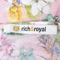 Rich & Royal Bluse mit floralem Muster
