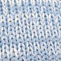 Acne Sweater in lichtblauw en wit