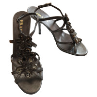 Prada Sandalen met strass steentjes