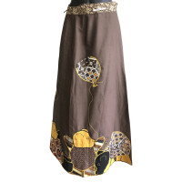 Christian Dior Skirt Cotton in Brown