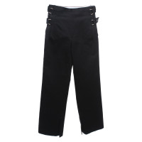 Helmut Lang Paio di Pantaloni in Cotone in Nero