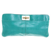 Chloé clutch gemaakt van reptielenleer