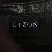 Utzon Skirt Leather in Brown