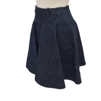 Alaïa denim skirt