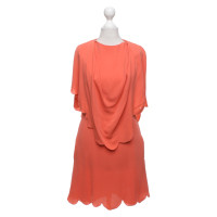 Valentino Garavani Dress Silk in Orange
