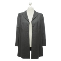 Akris Jacket/Coat Wool in Grey