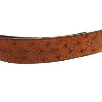 Hermès Belt from ostrich leather