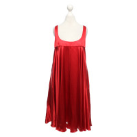 Dolce & Gabbana Kleid aus Seide in Rot