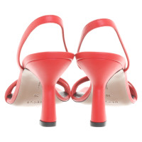 Neous Sandalen aus Leder in Rot