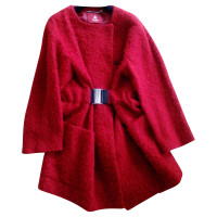 Dondup Oversize coat in red