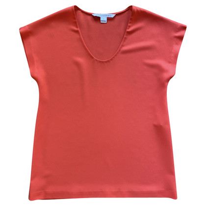 Diane Von Furstenberg Top Silk in Red
