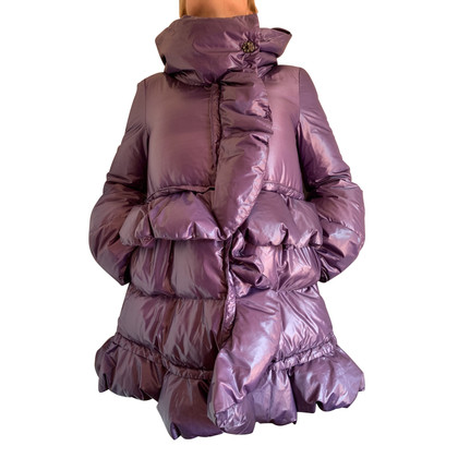 Ermanno Scervino Jacket/Coat in Violet