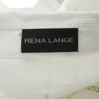 Rena Lange Camicetta vestito di bianco crema
