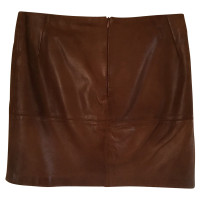 Cinque Leather skirt