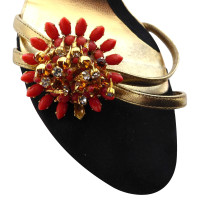 Dolce & Gabbana Sandaletten mit Verzierung