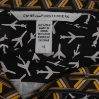 Diane Von Furstenberg Robe avec motif