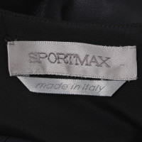 Sport Max Robe en bleu foncé
