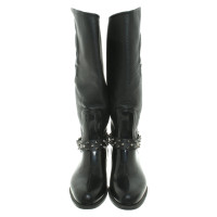 Philipp Plein Stiefel in Schwarz