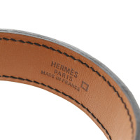 Hermès Armband Leer in Zwart