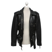 Harley Davidson Veste/Manteau en Cuir en Noir