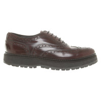 Church's Lace-up shoes Leather in Bordeaux