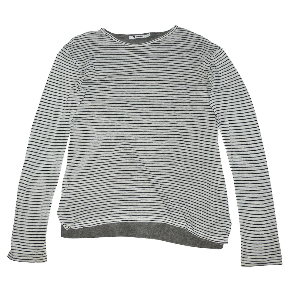 T By Alexander Wang Sweater with striped pattern