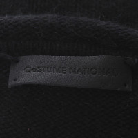 Costume National Robe en maille en noir / bleu