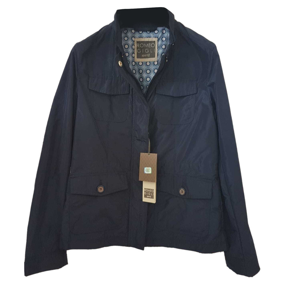 Romeo Gigli Veste/Manteau en Bleu