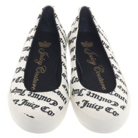 Juicy Couture Ballerinas with logo pattern