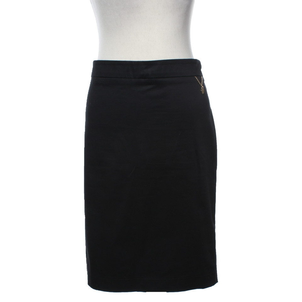 Patrizia Pepe Skirt Cotton in Black
