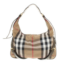 Burberry Sac à main avec motif de vérification Nova