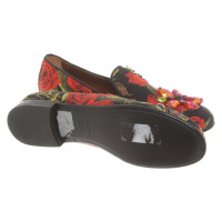 Dolce & Gabbana Moccasins with floral weave pattern