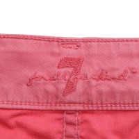7 For All Mankind Jeans in Coral Red