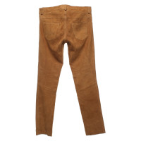 Arma Trousers Leather in Beige