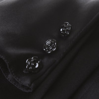 Chanel zijden jurk in zwart