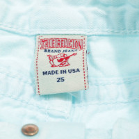 True Religion Shorts Cotton in Turquoise