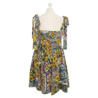 Dolce & Gabbana Bustier dress with floral print