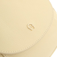 Aigner Shoulder bag Leather in Cream