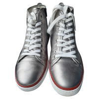 Iceberg Trainers Leather in Silvery