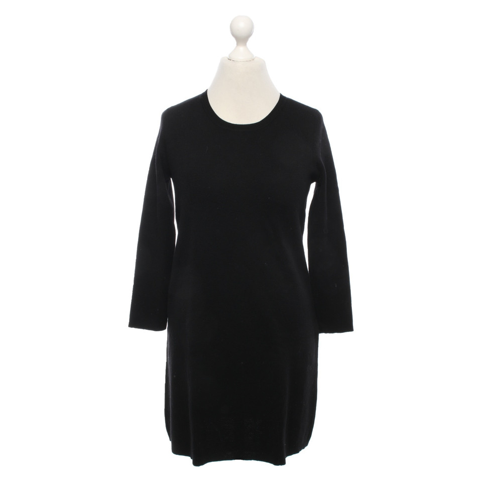 Maliparmi Kleid aus Wolle in Schwarz
