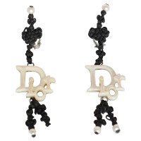 Christian Dior Boucles d'oreilles Logo