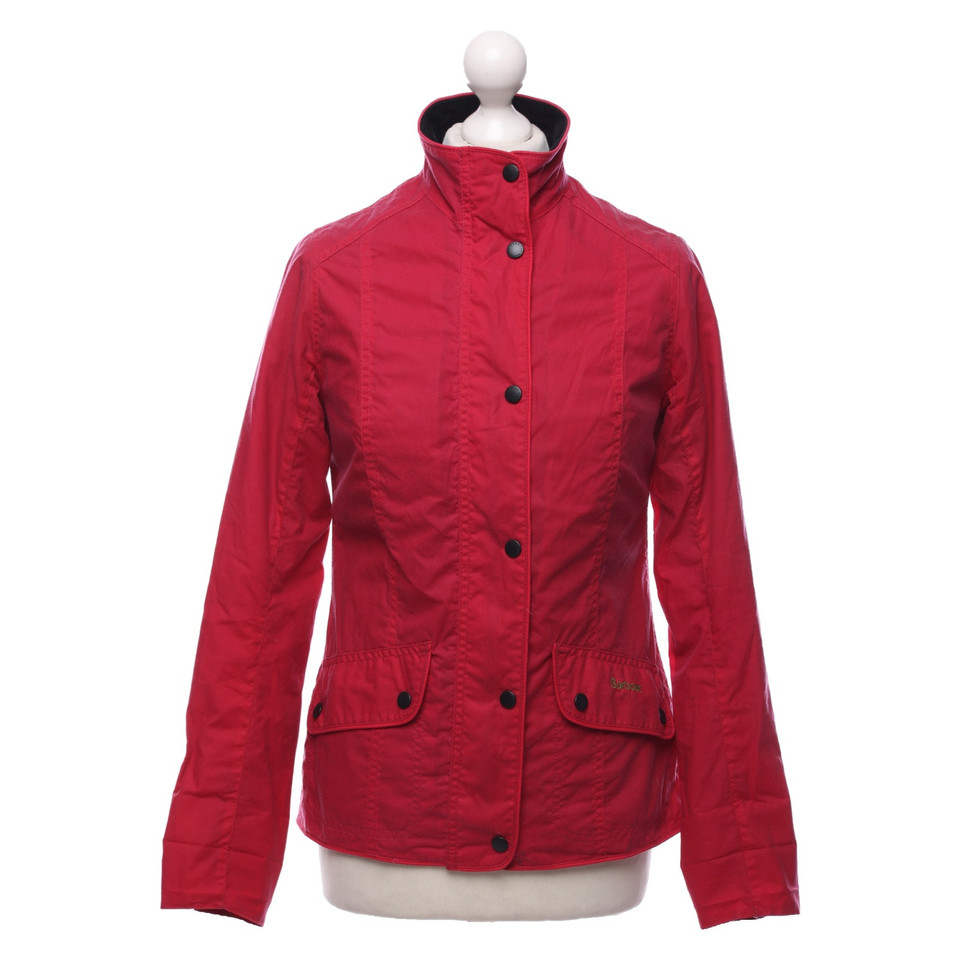 Barbour Jacket/Coat Cotton in Pink