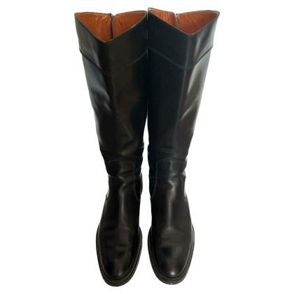 Fratelli Rossetti Boots Patent leather in Black