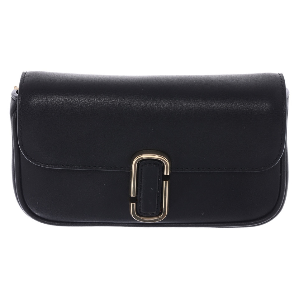 Marc Jacobs Snapshot aus Leder in Schwarz