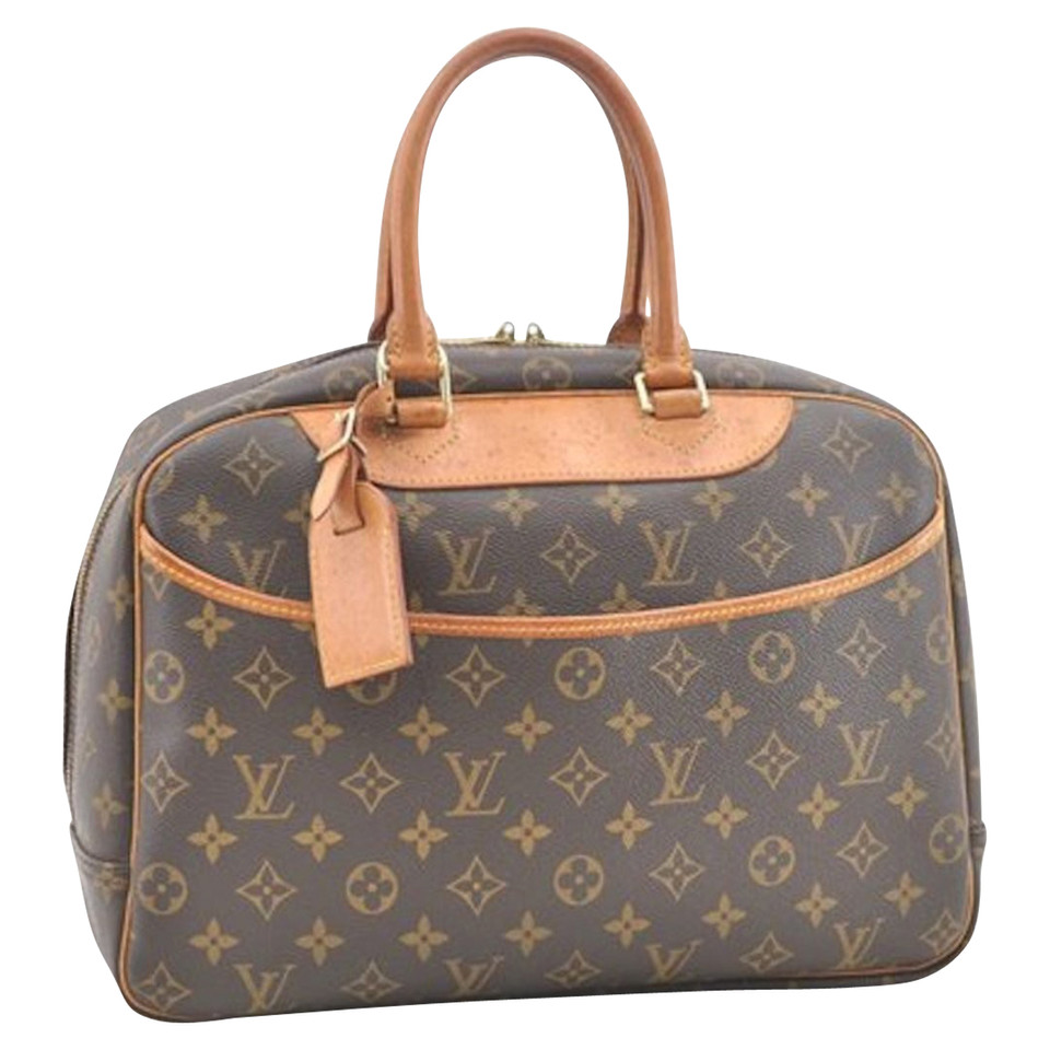 Louis Vuitton Deauville 35 Leather in Brown