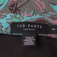 Ted Baker Zijden rok met patroon