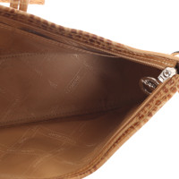 Longchamp Handtasche in Reptil-Optik