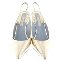 Dorothee Schumacher slingbacks métallique